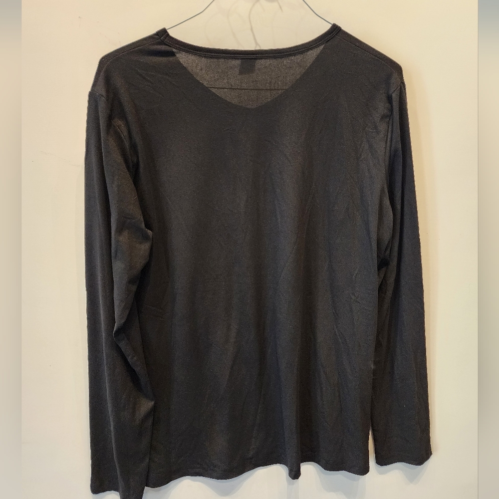 Kamala Harris Madam President Black Long Sleeve Slinky Stretch New T-Shirt XL - Picture 5 of 5